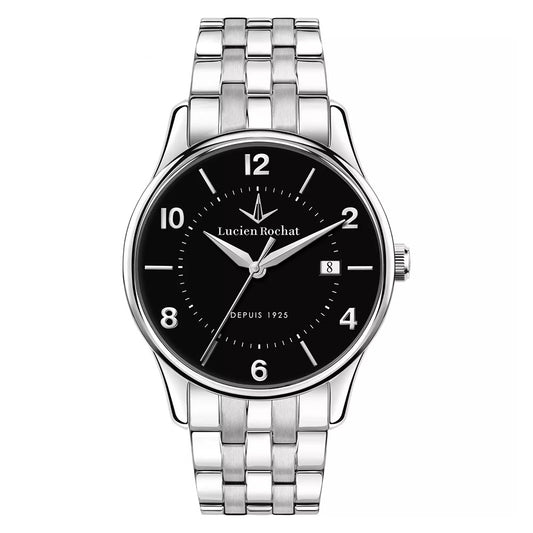 LUCIEN ROCHAT R0453115002 Date Armbanduhr 39 mm Silber ansicht-2
