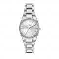 LUCIEN ROCHAT Only Time Damen Armbanduhr 34 mm Silber 925 – Seitenansicht