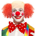 "LUXUS CLOWNGLATZE MIT LOCKIGEN ROTEN HAAREN" – Vorderansicht