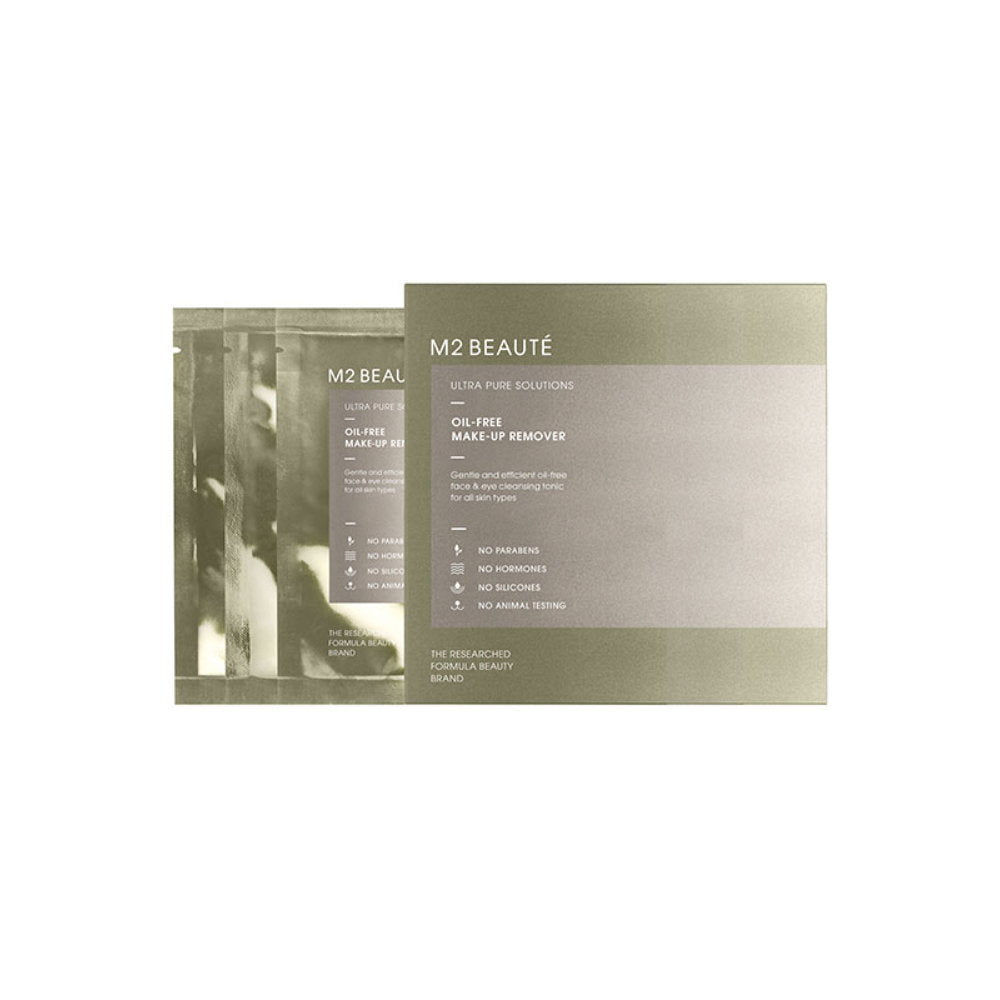 M2 Beaute Setzen, M2 Beaute, Ultra Pure Solutions, Make-up-Entferner-Tücher, 7 stk Regular