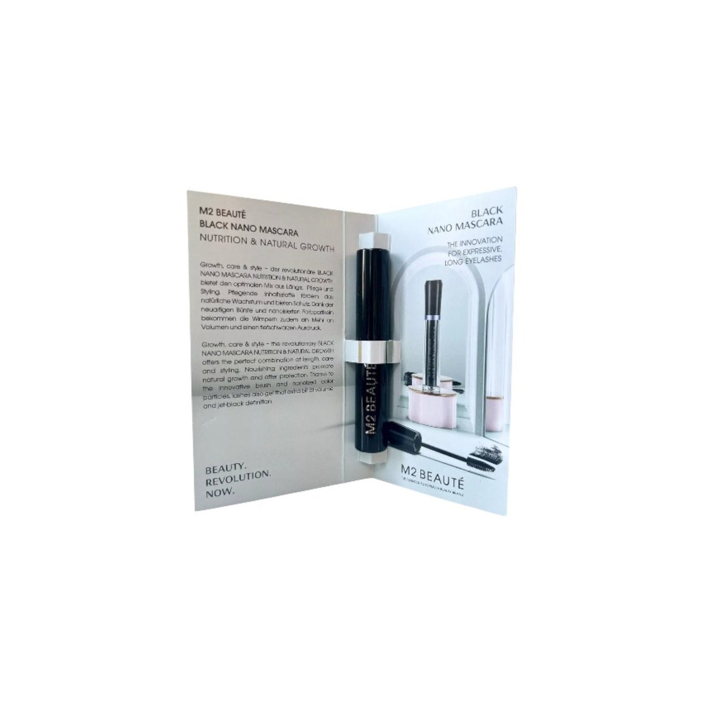 M2 Beaute M2 Beaute, Nano Nutrition, Wachstum, Wimperntusche, Schwarz, 1.5 ml *Muster Sample