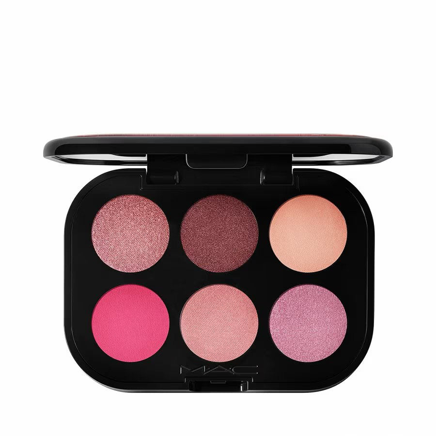 MAC, Connect In Colour, Lidschattenpalette, Rose Lens, 6 Schattierungen, 6.25 g