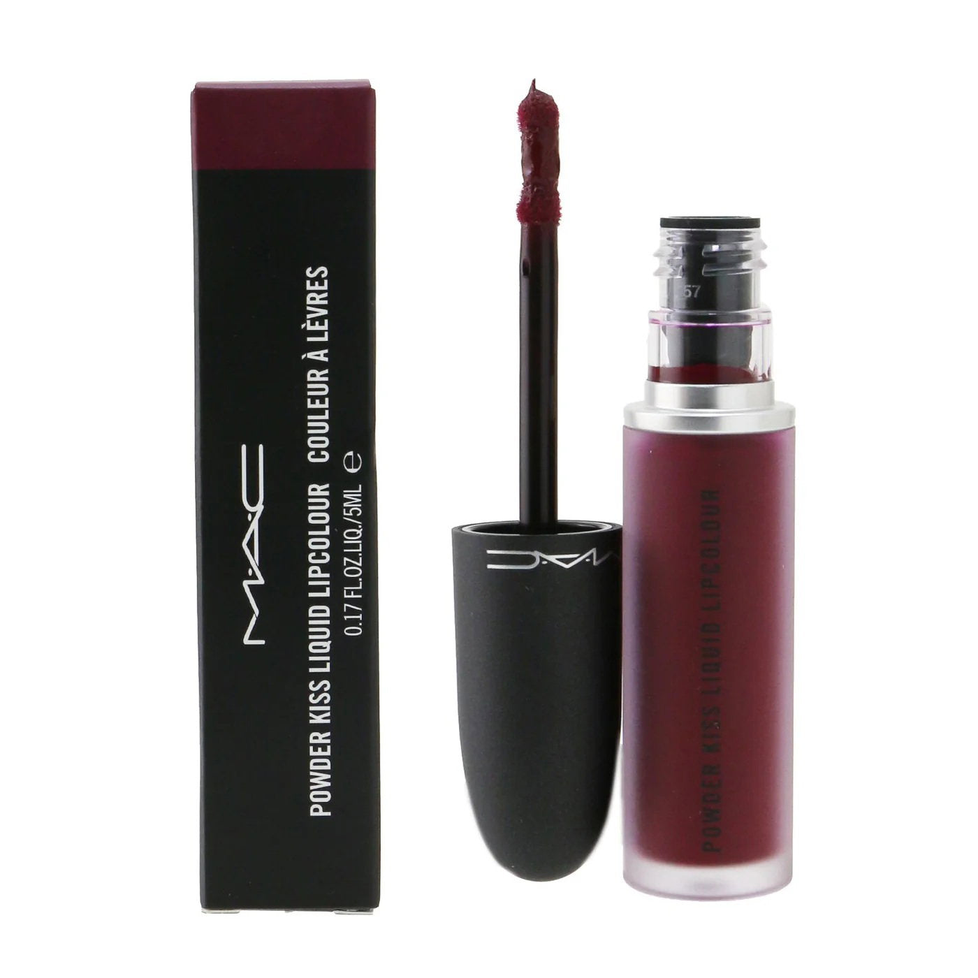 MAC MAC, Powder Kiss, Matt, Flüssiger Lippenstift, 983, Brennende Liebe, 5 ml Regular