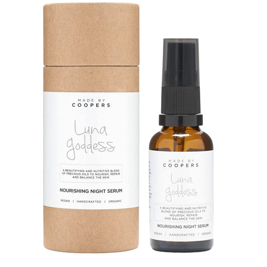 Made By Coopers Made By Coopers, Luna Goddess, Vegan, Nährend, In der Nacht, Serum, Für das Gesicht, 30 ml Regular