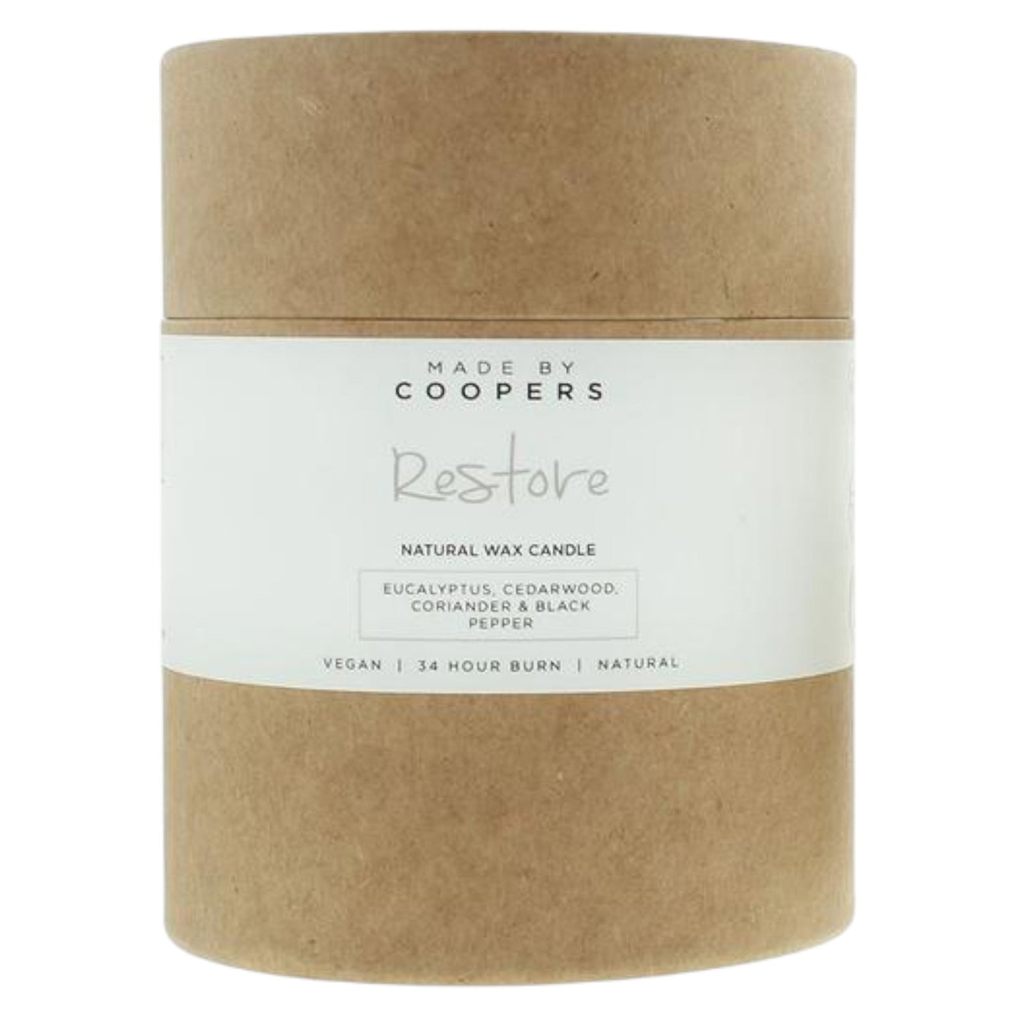 Made By Coopers Made By Coopers, Restore, Eukalyptus, Duftkerze, 175 g Regular