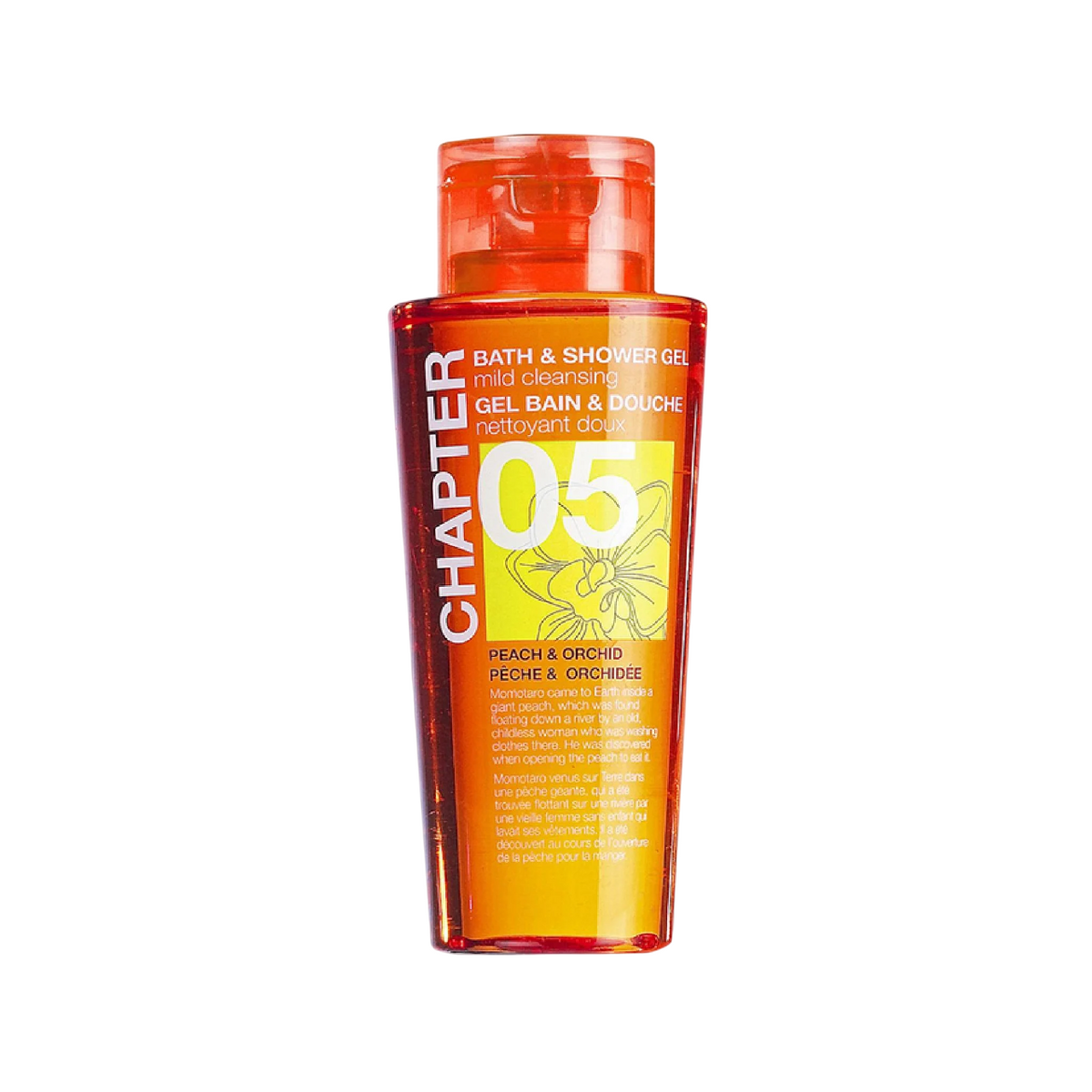 Mades Cosmetics, Chapter 05, Pfirsich und Orchidee, Hydratisierend, Duschgel, Alle Hauttypen, 400 ml *Tester