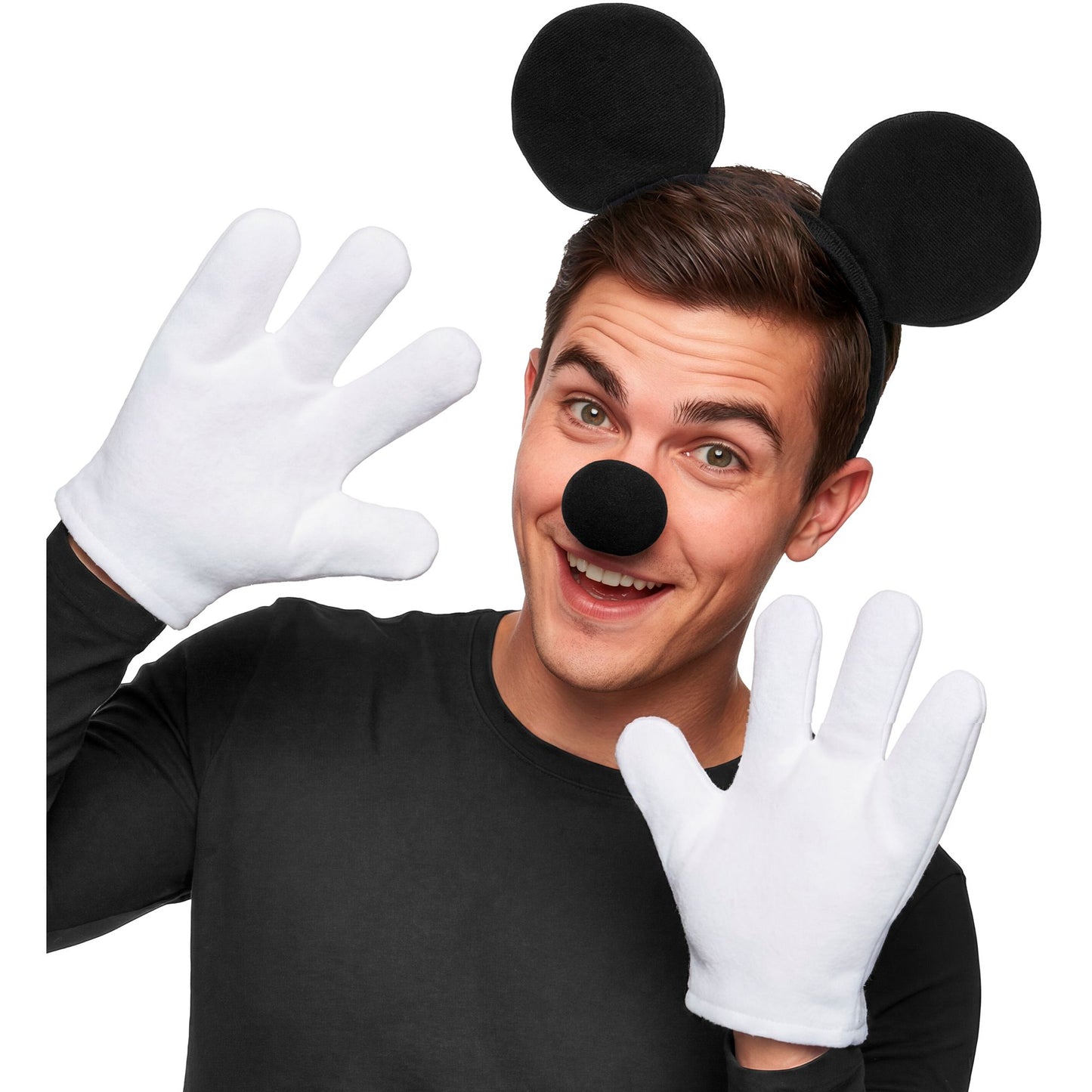 "MÄUSCHEN" Dress- Up- Set (Ohren, Hut, Nase, Handschuhe) – Ansicht 5