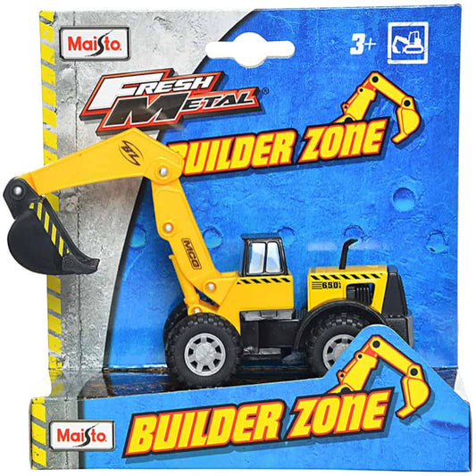 Maisto Maisto, Fresh Metal, Bauzone, Bagger, Orange, 1:24, 3+ monate