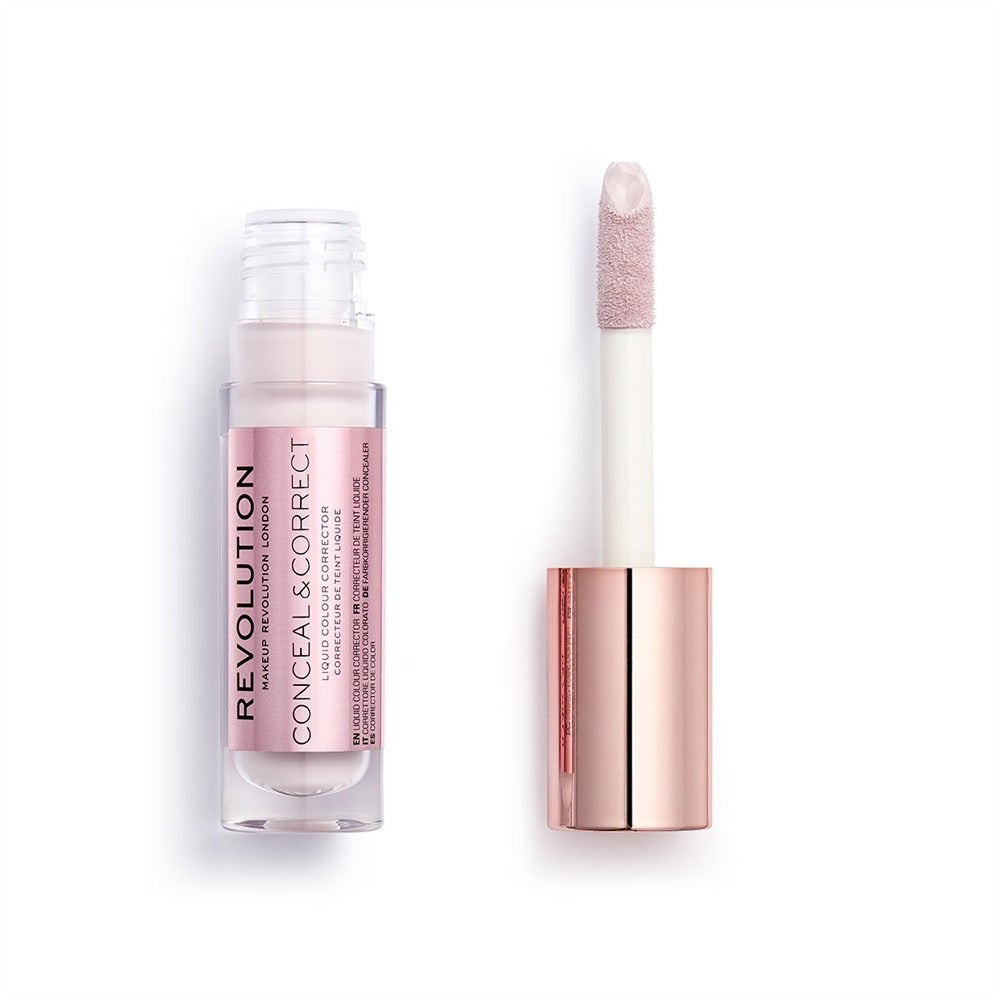 Makeup Revolution Makeup Revolution, Conceal & Correct, Korrektiv, Flüssig-Concealer, Lavendel, 4 g Regular