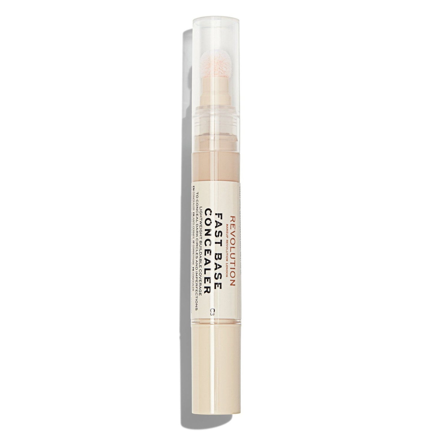 Makeup Revolution Makeup Revolution, Fast Base Concelear, Abdeckstift für die Augenpartie, C 3, 4.5 ml Regular