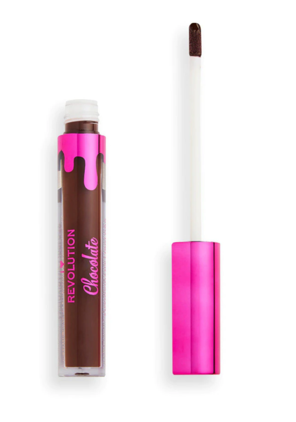 Makeup Revolution Makeup Revolution, I Heart Revolution Chocolate, Lipgloss, Mokka, 3.20 ml Regular