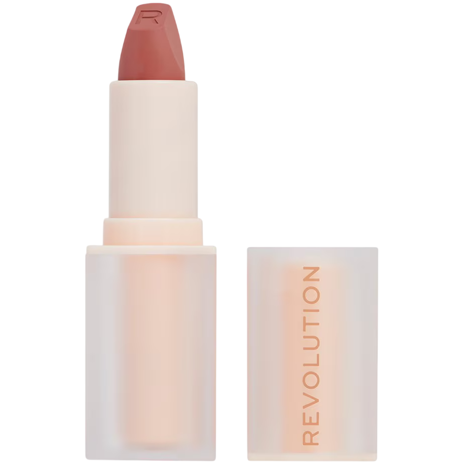 Makeup Revolution, Lasting Kiss, Creme-Lippenstift, Wifey Dusky Pink, 3.2 g
