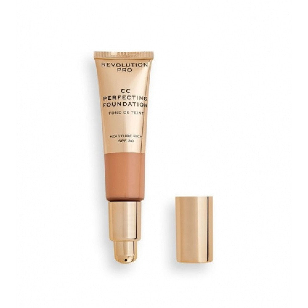 Makeup Revolution Makeup Revolution, Pro CC Perfecting, Cremige Foundation, F9, SPF 30, 26 ml Regular