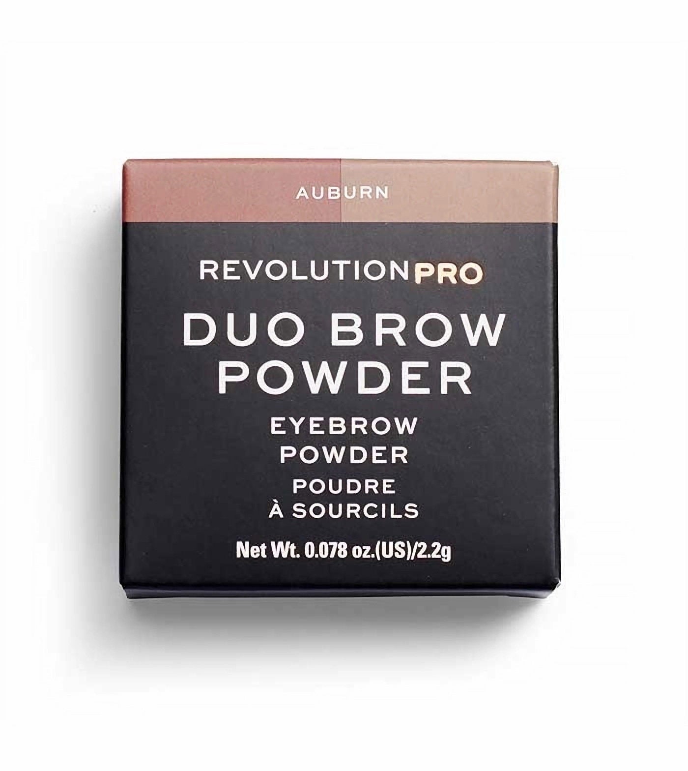 Makeup Revolution Makeup Revolution, REVOLUTION PRO, Vegan, Augenbrauenpuder, Rotbraun, 2.2 g Regular