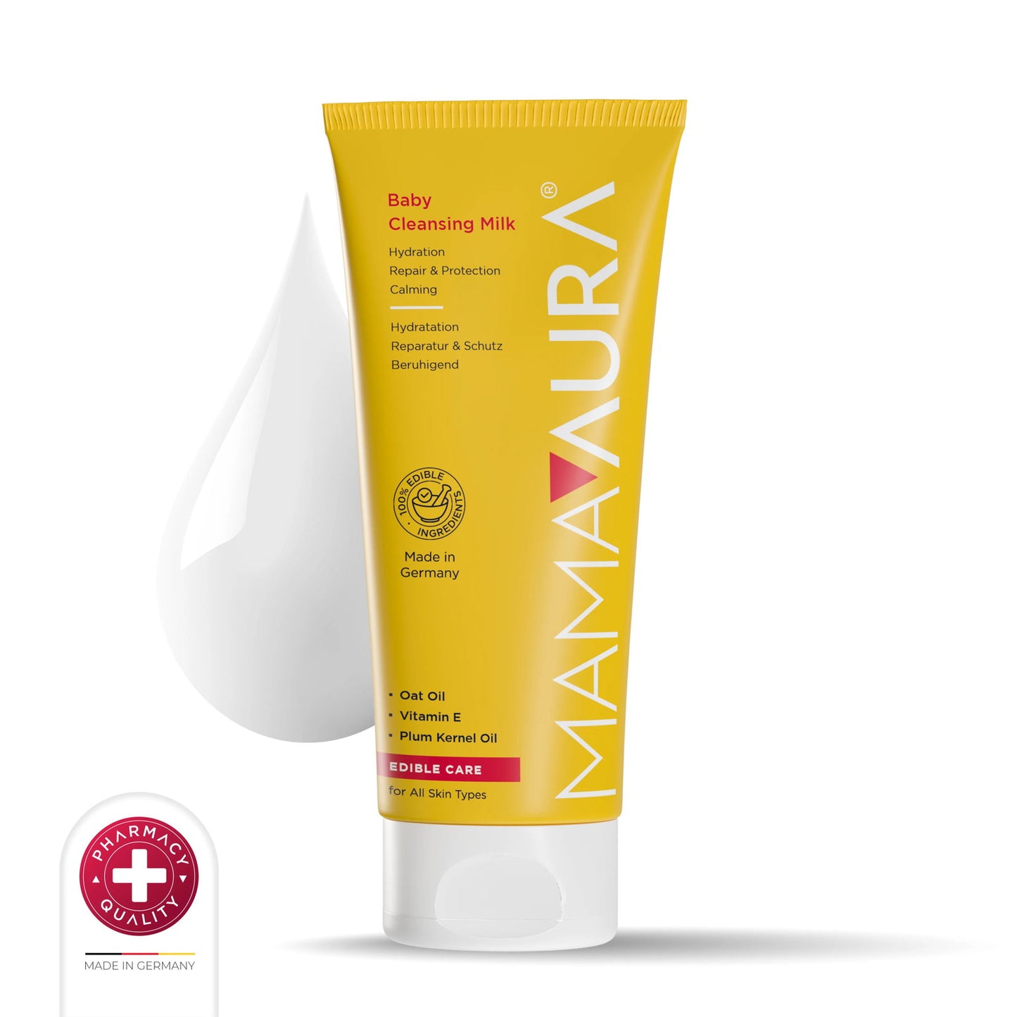 Mamaaura, Baby, Hydratisierend, Reinigungsmilch, 200 ml
