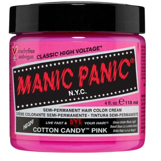 Manic Panic, Classic High Voltage Cotton Candy Pink, Semi-permanente Haarfarbe, 118 ml