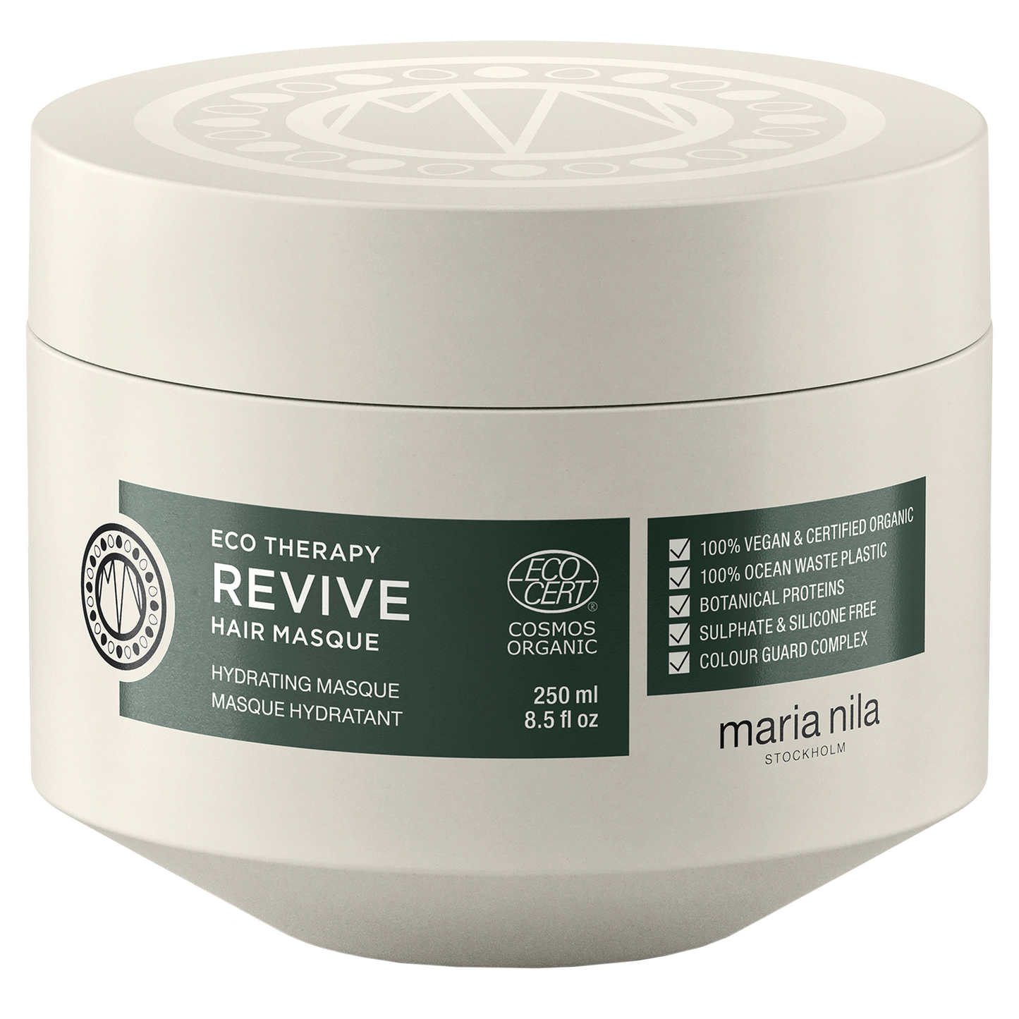 Maria Nila Maria Nila, Eco Therapy Revive, Tierversuchsfrei, Haarbehandlungs-Crememaske, Zur Hydratation, 250 ml Regular