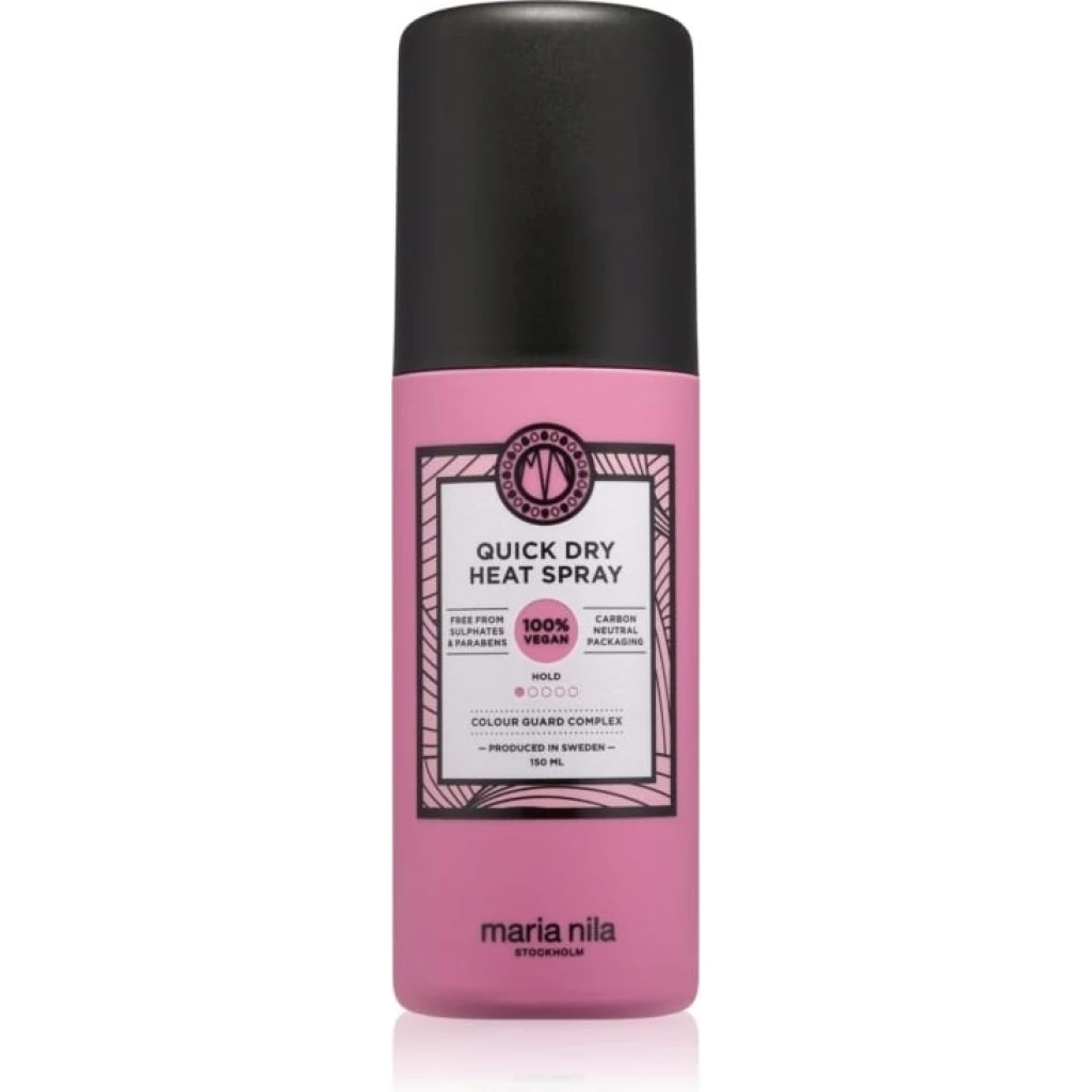 Maria Nila Quick Dry Haarspray 150 ml mit leichtem Halt und Hitzeschutz