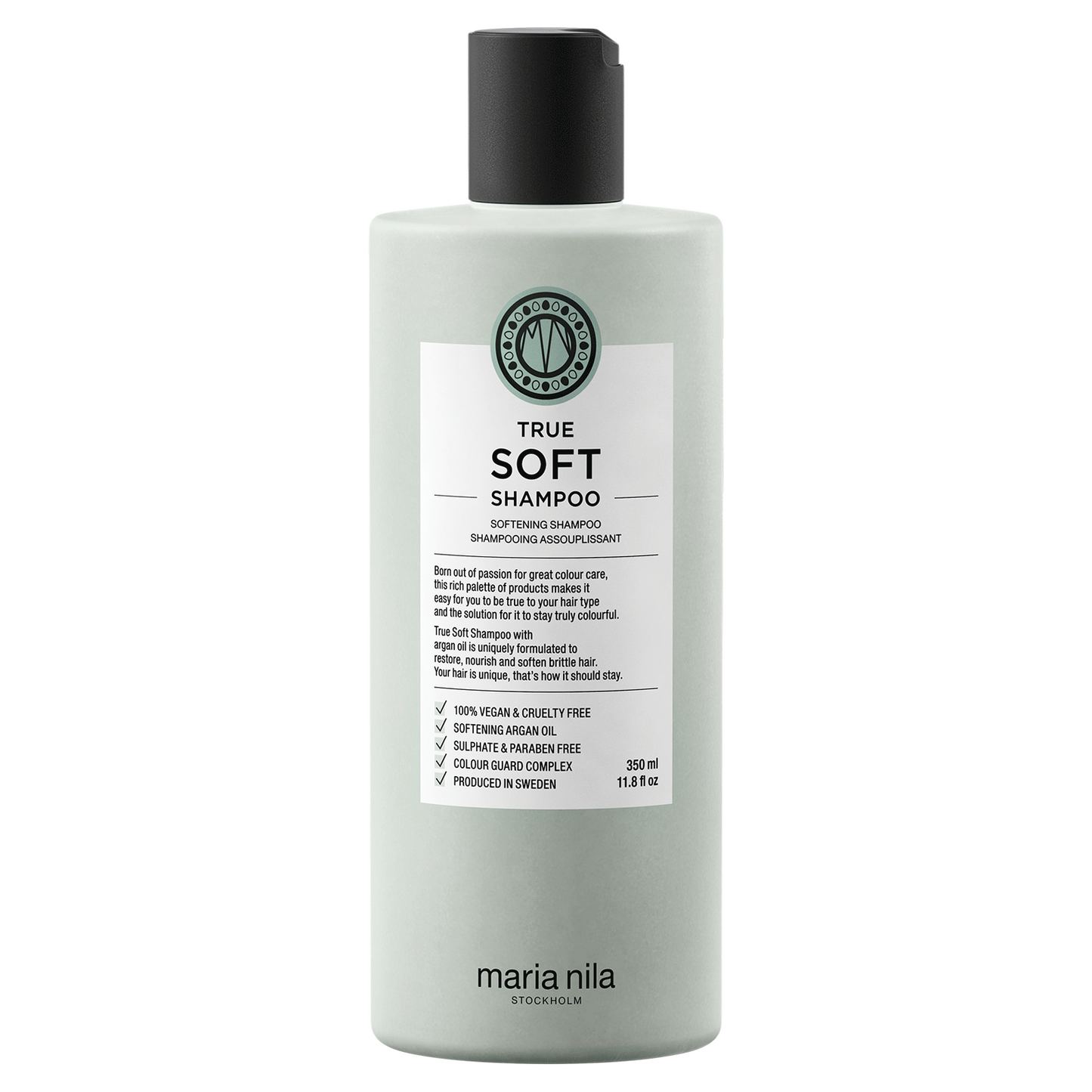 Maria Nila Maria Nila, True Soft, Tierversuchsfrei, Haarshampoo, Zur Hydratation, 350 ml Regular