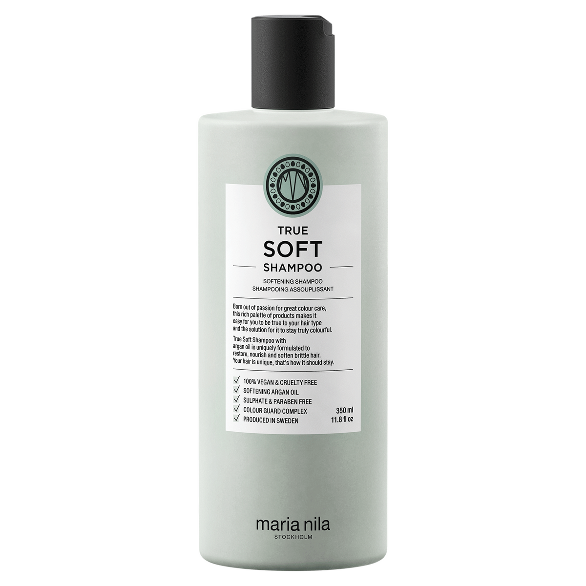 Maria Nila, True Soft, Tierversuchsfrei, Haarshampoo, Zur Hydratation, 350 ml