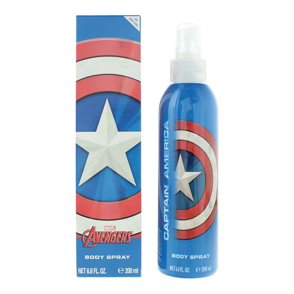 Marvel, Captain America, Körperspray, 200 ml