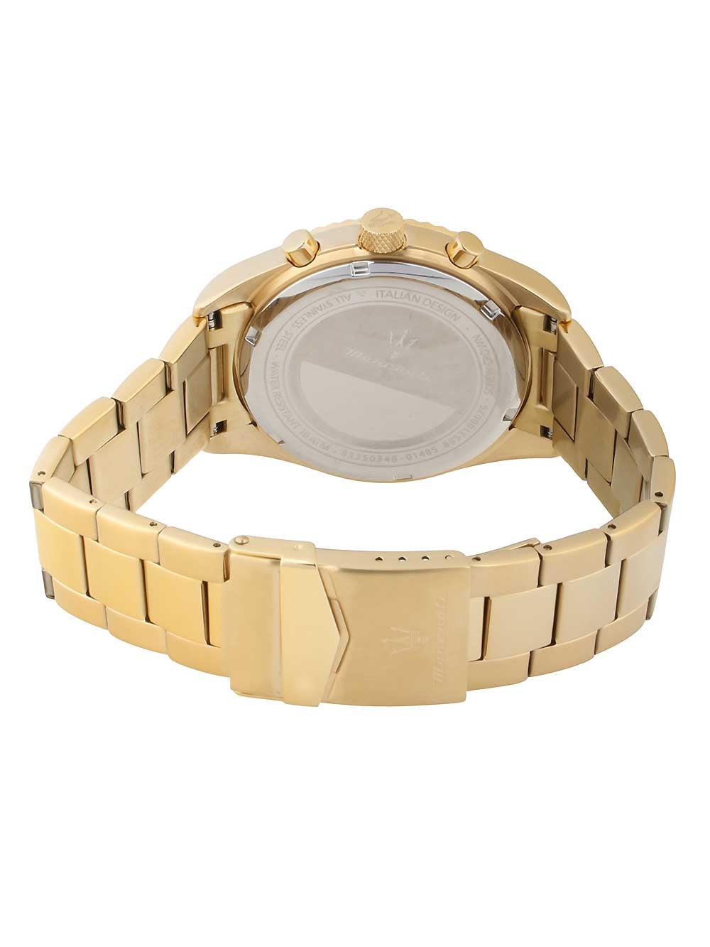 MASERATI COMPETIZIONE R8853100026 Multifunction - Case: 43 mm - Armbanduhr 43 mm Gold ansicht-3