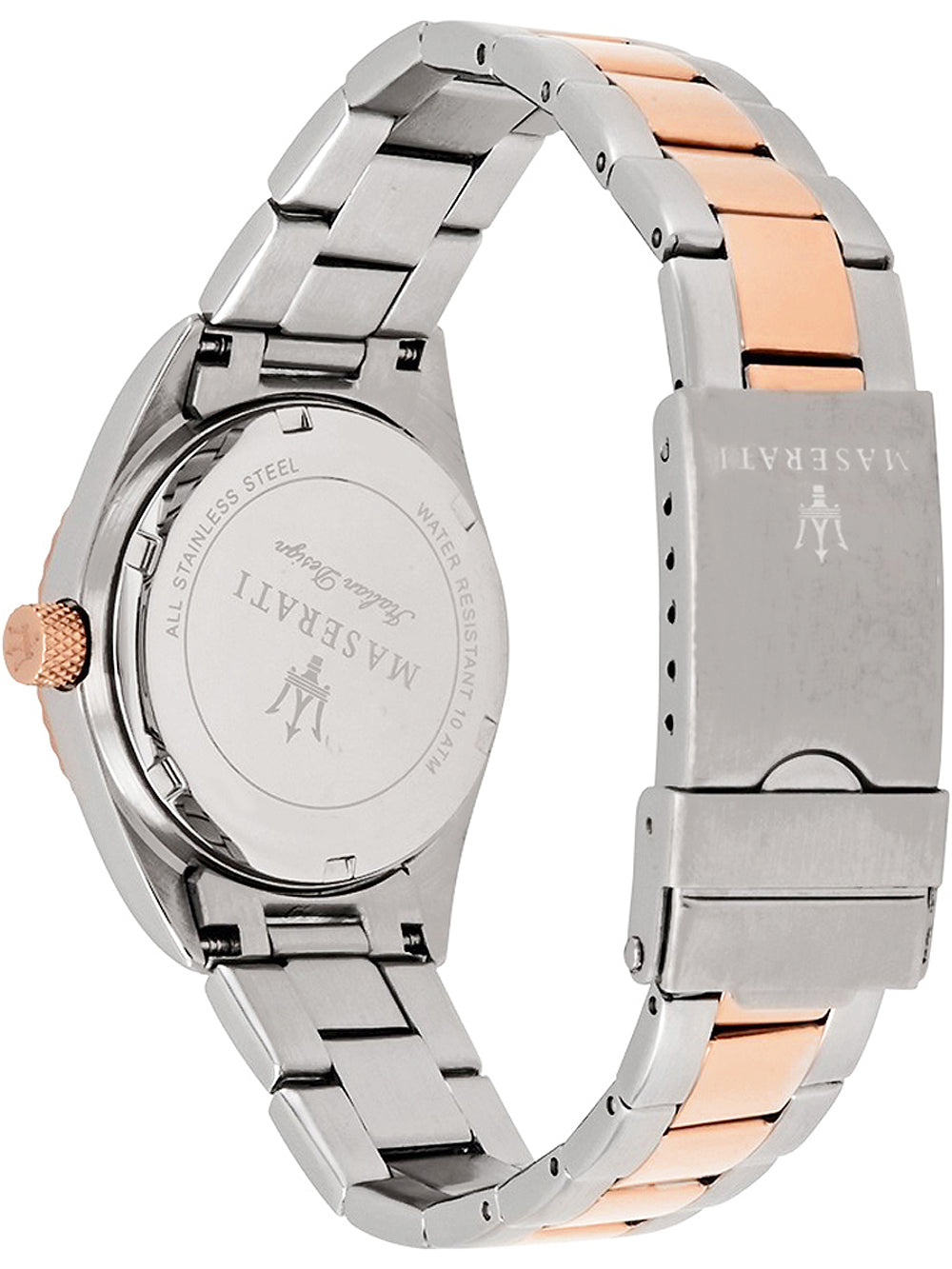 MASERATI R8853100504 Analoguhr Armbanduhr 46 mm ansicht-3