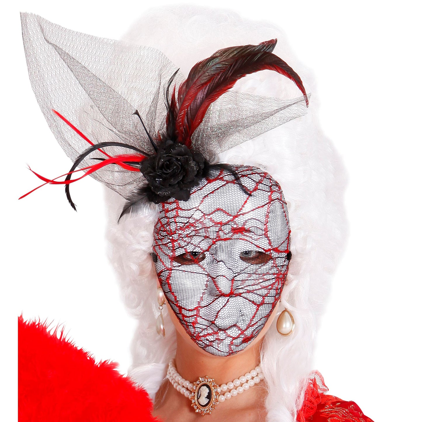 "MASKE FESTIVAL" in 3 Modellen sort – Ansicht 3