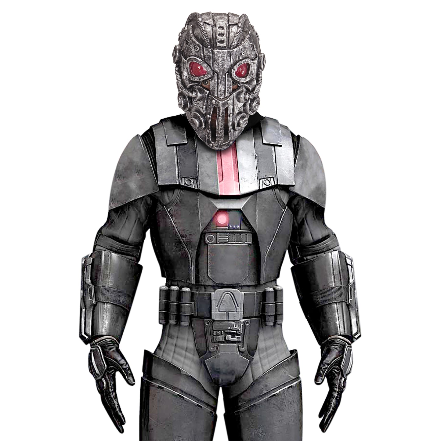 "MASKE SPACE INTRUDER" – Detailansicht
