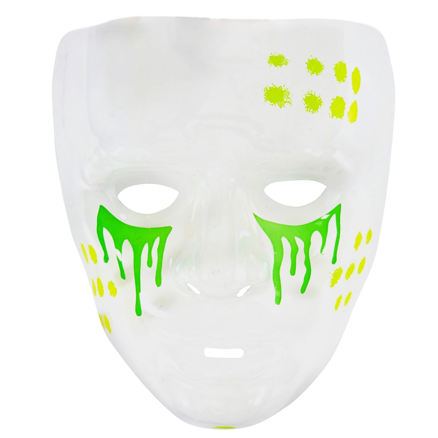 "MASKE TOXISCHER BIOUNFALL AUS KUNSTSTOFF" – Vorderansicht