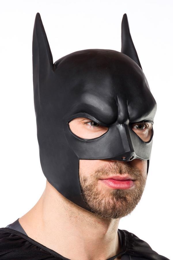 Batman Deluxe Herrenkostüm – Maskparadise 8-teiliges Set Fasnacht24.ch – Seitenansicht
