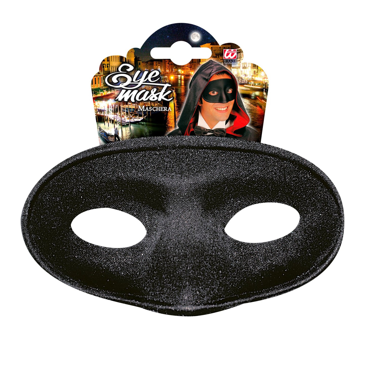 "MASQUERADE AUGENMASKE" schwarz – Detailansicht