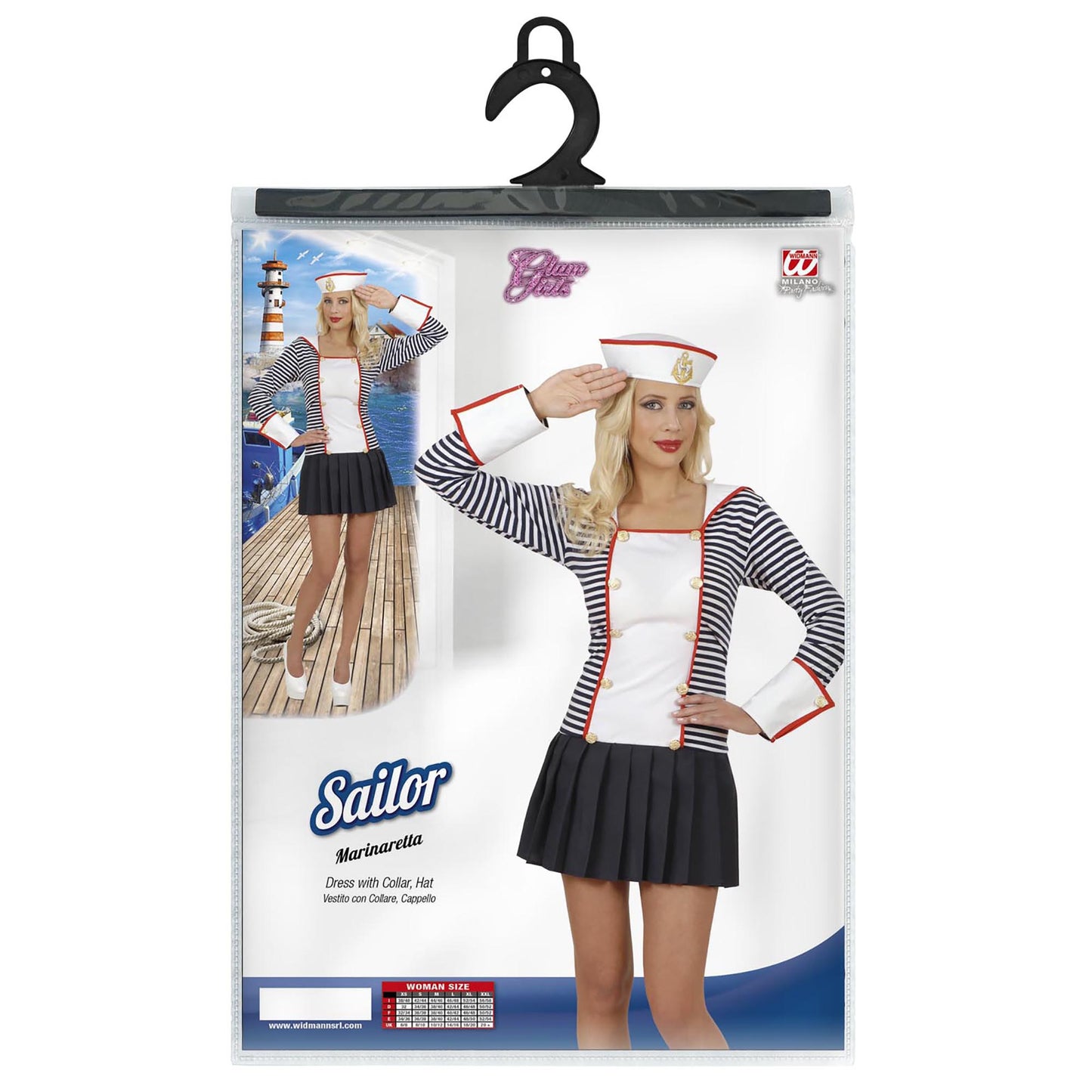 "MATROSIN" (Kleid mit Kragen, Mütze) – Ansicht 4