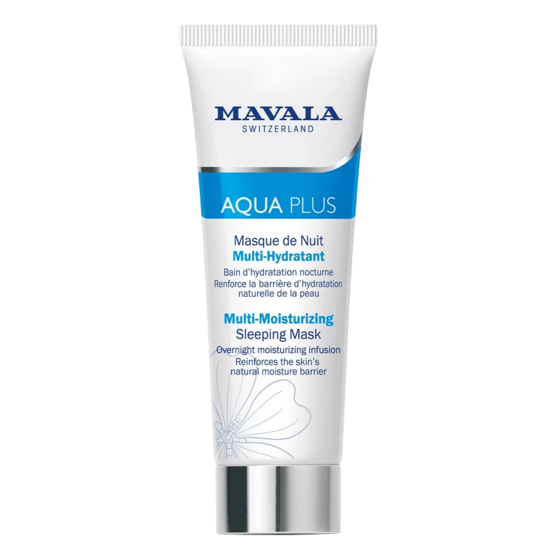 Mavala, Aqua Plus, Hydrating & Moisturising, Nacht-Schlafmaske, 75 ml