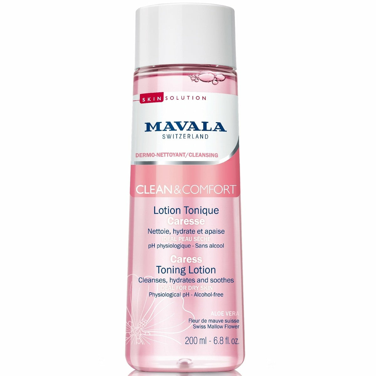 Mavala, Clean & Comfort, Cleansing, Soothing & Toning, Gesichtswasser, Gesicht und Hals, 200 ml