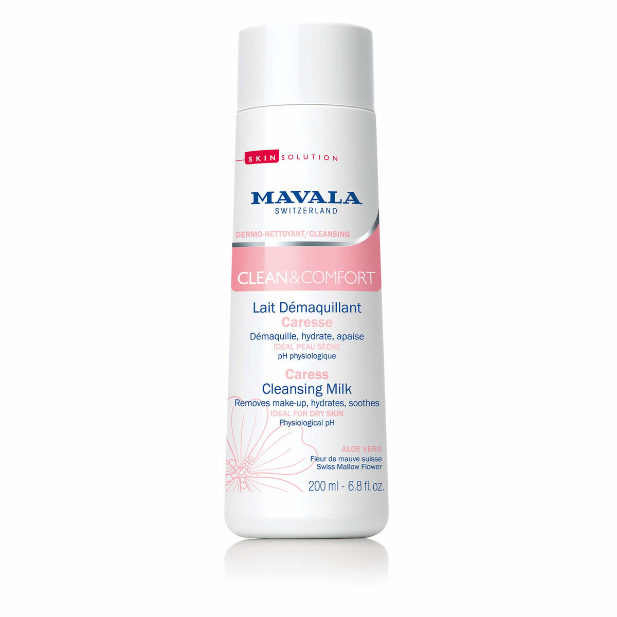 Mavala, Clean & Comfort, Make-up-Entfernung, Reinigungsmilch, Für das Gesicht, 200 ml