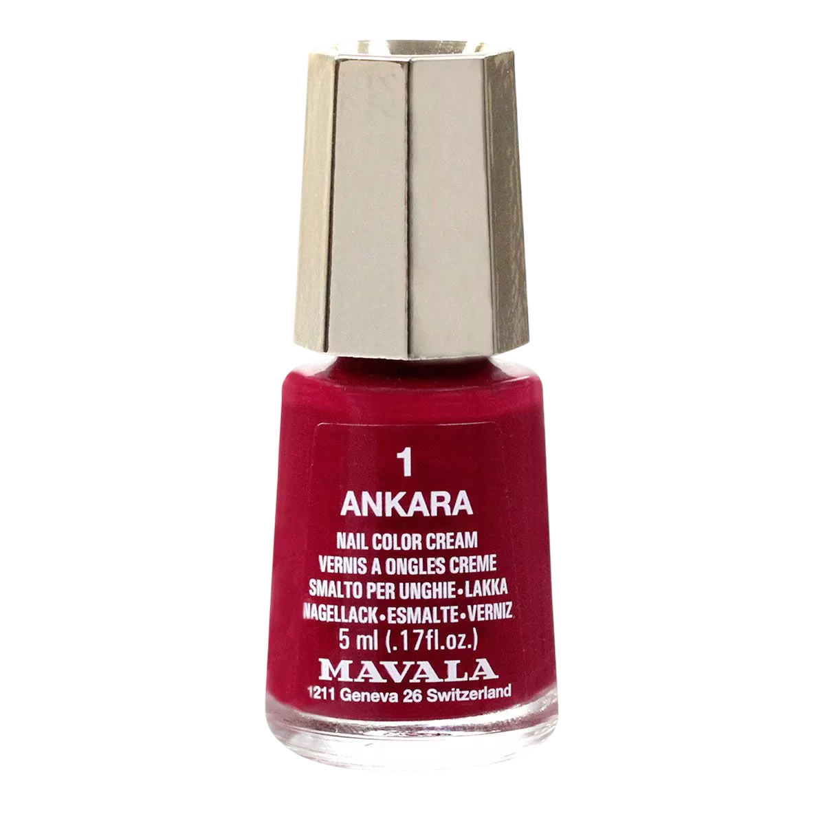 Mavala, Mavala, Creamy, Nail Polish, 01, Ankara, 5 ml *Miniature
