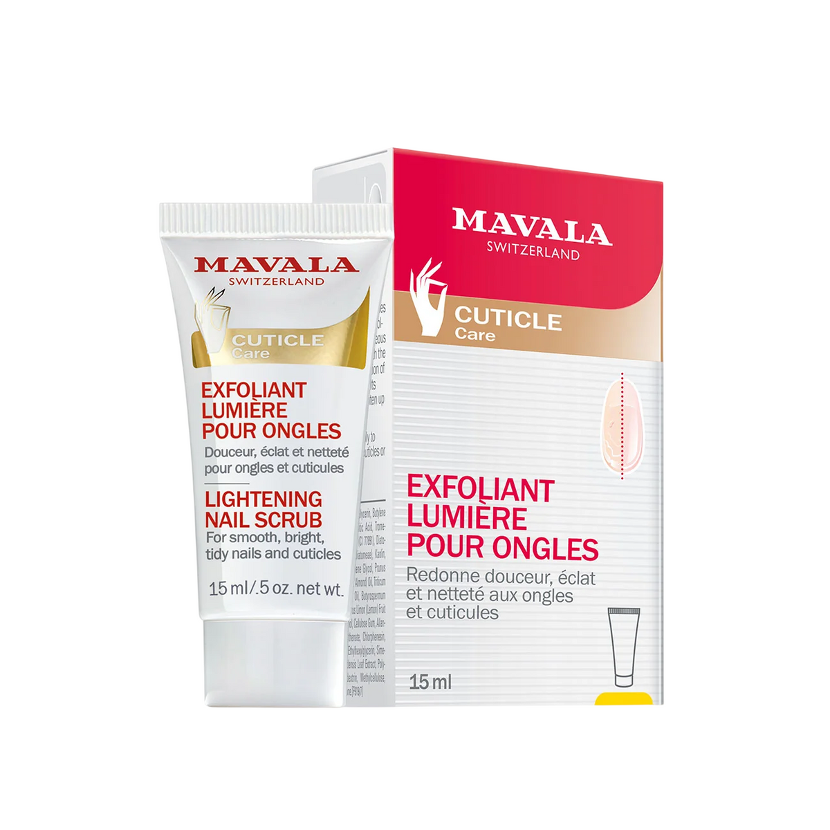 Mavala, Mavala, Exfoliating & Softening, Hand- und Nagelpeeling, 15 ml