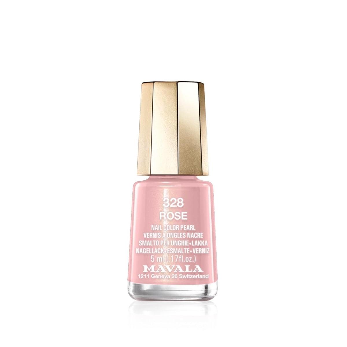 Mavala, Mavala, Glossy & Long Lasting, Nagellack, 328, Rose, 5 ml *Miniatur
