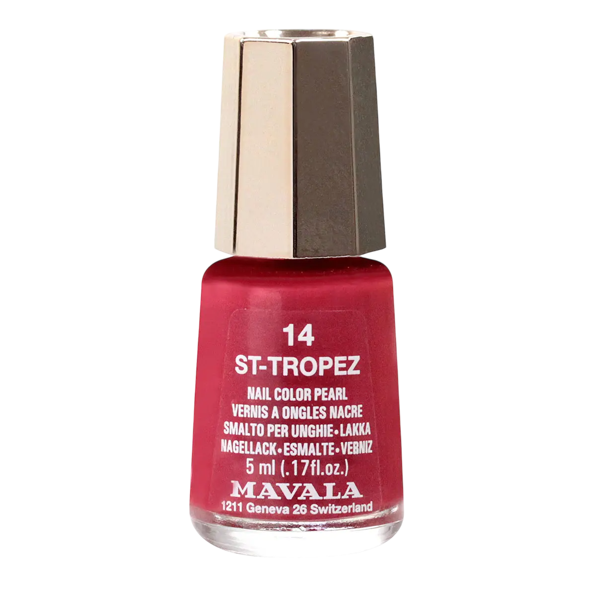Mavala, Mavala, Glossy & Pearly, Nail Polish, 14, St. Tropez, 5 ml *Miniature