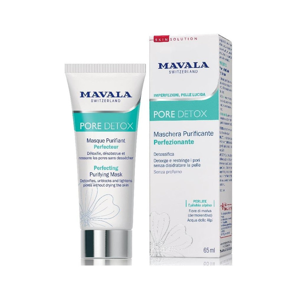 Mavala, Pore Detox, Purifying & Detoxifying, Wöchentlich, Crememaske, Gesicht, 65 ml