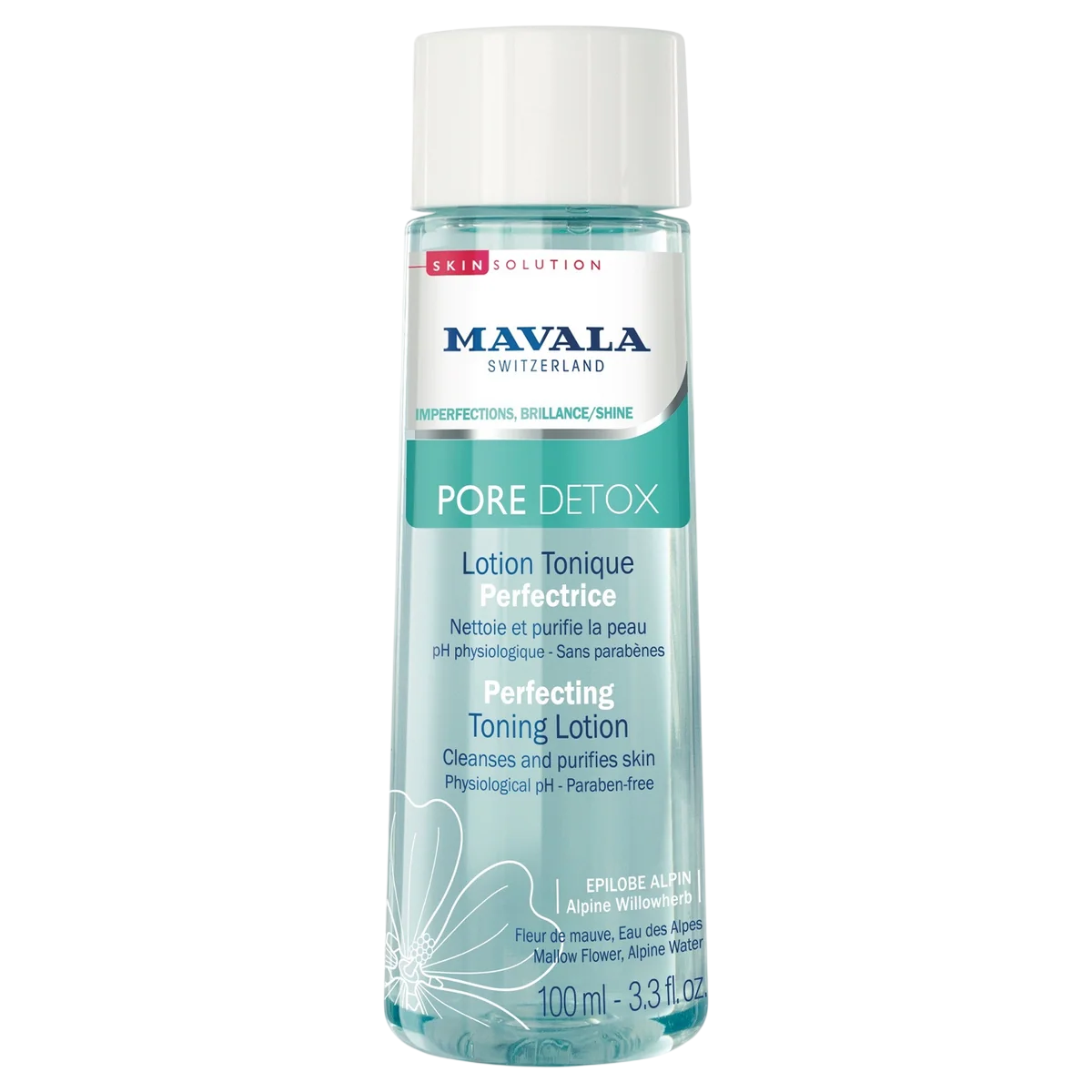 Mavala, Pore Detox, Toning & Purifying, Tonic Lotion, For Face, 100 ml