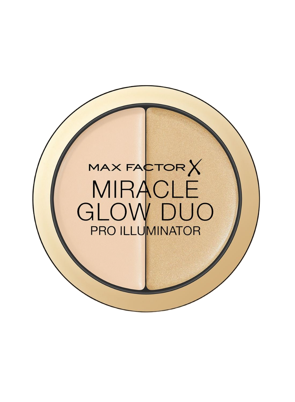 Max Factor Max Factor, Miracle Glow Duo, Erleuchtend, Highlighter-Puder, 10, Licht, 11 g Regular