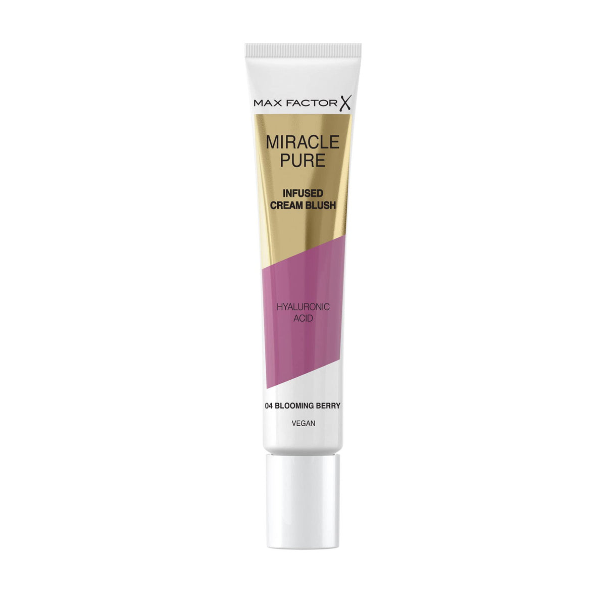 Max Factor, Miracle Pure, Hydratisierend, Creme-Rouge, 04, Blühende Beere, 15 ml