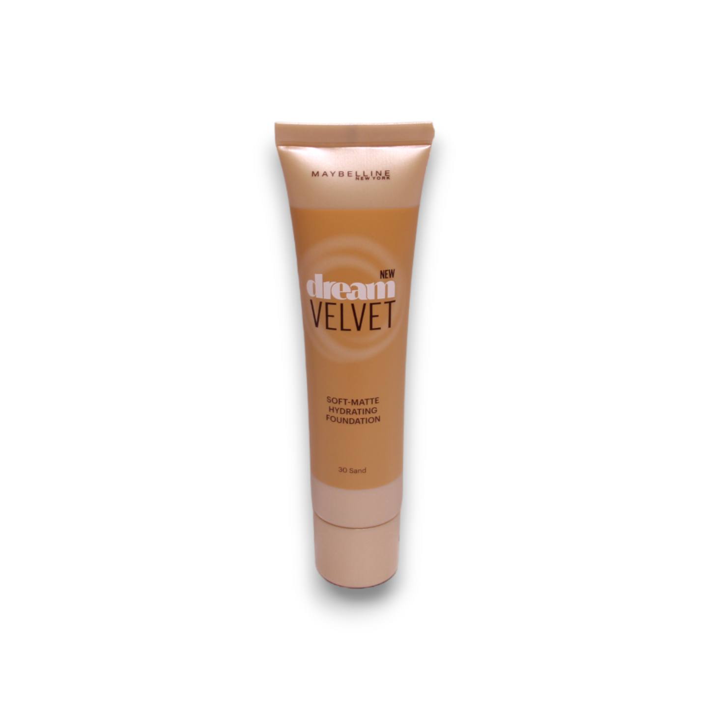 Maybelline Maybelline, Dream Velvet, Weich matt, Cremige Foundation, Nr. 30, Sand, 30 ml Regular