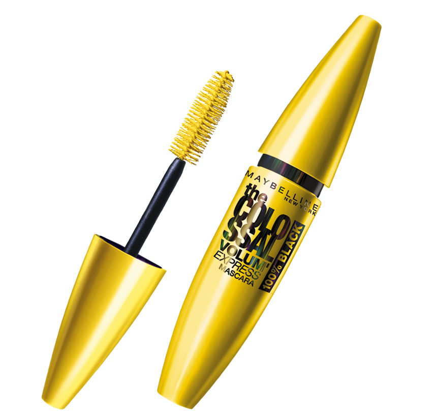 Maybelline Maybelline, The Colossal Volume Express, Kollagen, Volumen, Wimperntusche, 100% schwarz, 10.7 ml Regular