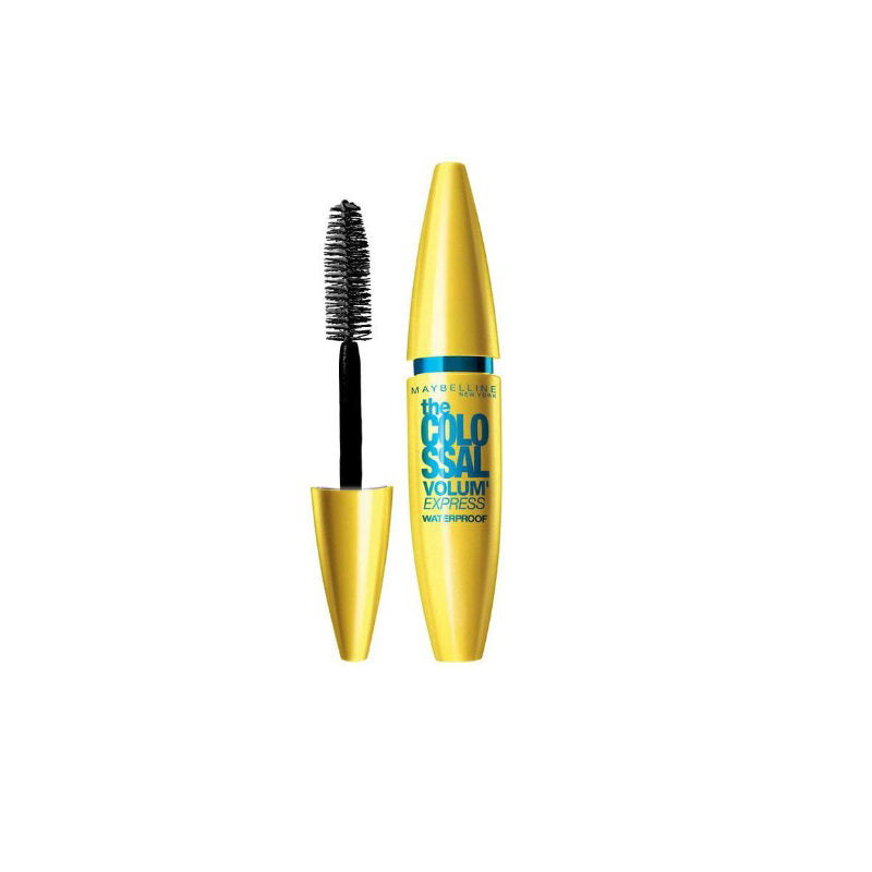 Maybelline Maybelline, The Colossal Volume Express, Kollagen, Wasserdicht, Volumen, Wimperntusche, Glam Schwarz, 10 ml Regula