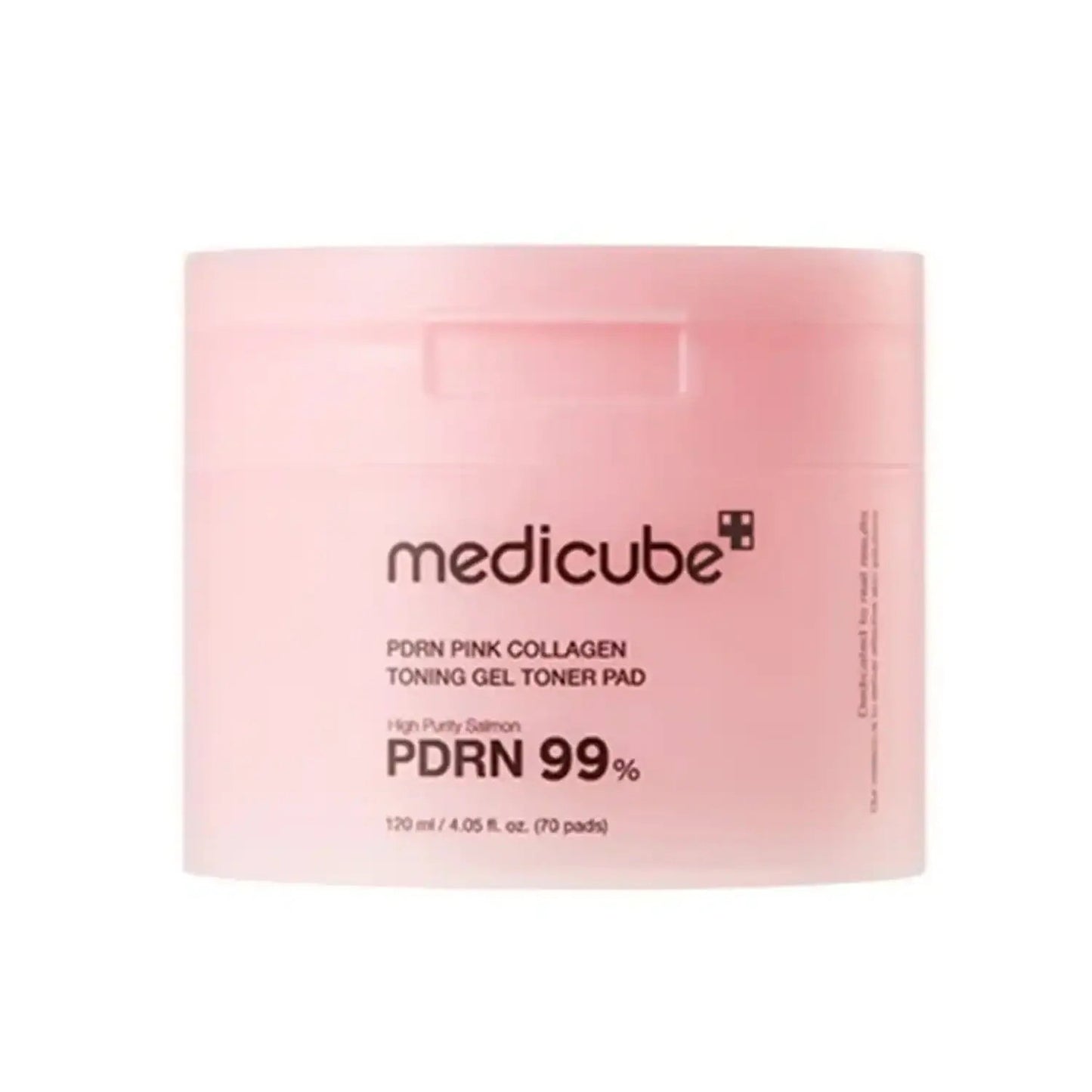 Medicube, PDRN Pink Collagen Toning Gel, Anti-Aging & Firming, Reinigungspads, 70 stk