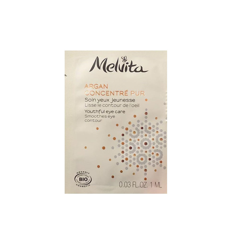 Melvita Melvita, Argan Concentre Pur, Bio, Glättung, Augencreme, 1 ml *Muster Sample