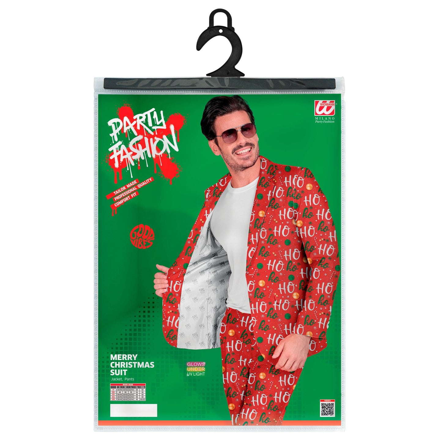 "MERRY CHRISTMAS PARTY FASHION ANZUG" (Jackett, Hose) – Ansicht 5